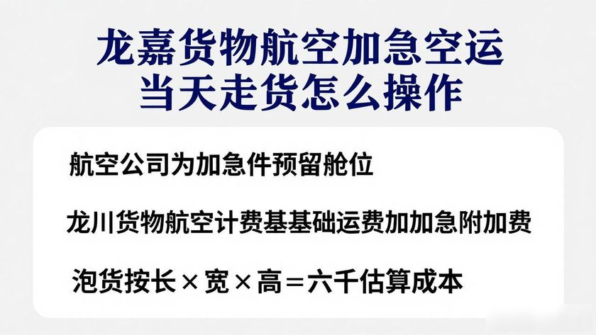 加急空运多少钱_龙嘉货物航空加急空运_航空加急件运费怎么算